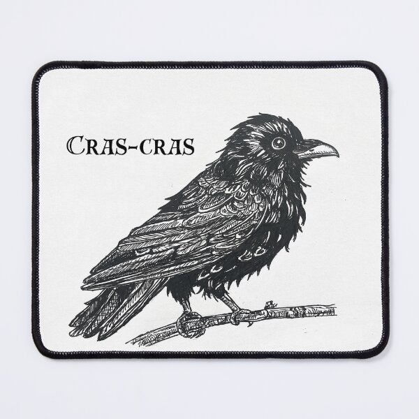 Item preview, Punny Latin Crow - Crās Crās designed and sold by ThatBird.