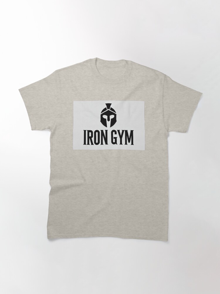 Thumbnail 3 of 7, Classic T-Shirt, Iron Gym Spartan designed and sold by Origami-BA.