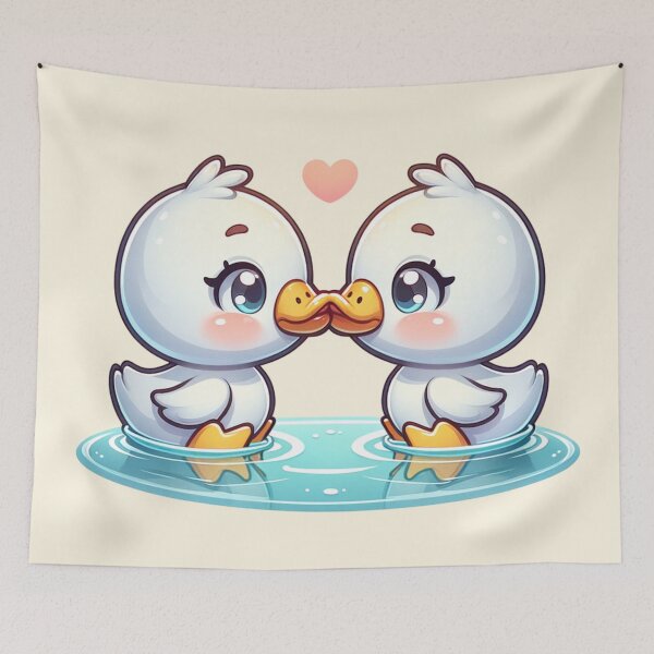 Item preview, Ducks in Love designed and sold by BassHeadMomma.