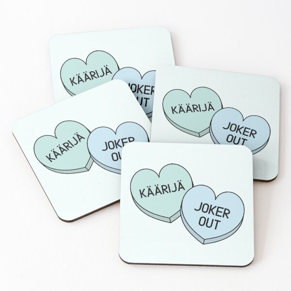 Item preview, Käärijä and Joker Out Candy Hearts designed and sold by humnoo.