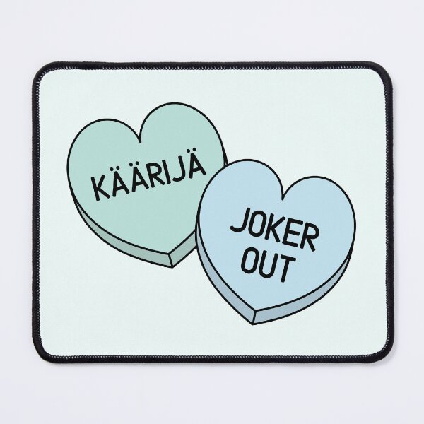 Item preview, Käärijä and Joker Out Candy Hearts designed and sold by humnoo.