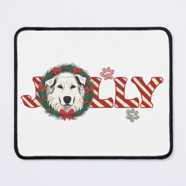 Item preview, Jolly Christmas - Maremma Sheepdog Nose Edition designed and sold by GoodyPaws.