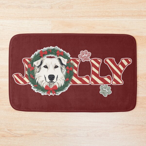Item preview, Jolly Christmas - Maremma Sheepdog Nose Edition designed and sold by GoodyPaws.