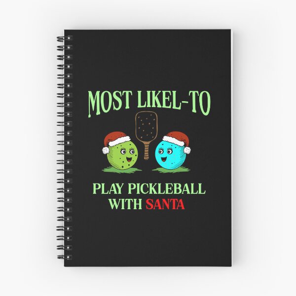 Item preview,   Most Likely To Play Pickleball With Santa designed and sold by box-artshop.