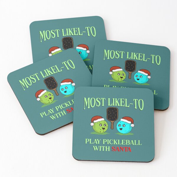 Item preview,   Most Likely To Play Pickleball With Santa designed and sold by box-artshop.