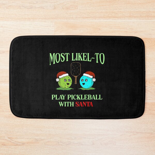 Artikelvorschau, Wer spielt am ehesten Pickleball mit dem Weihnachtsmann? entworfen und verkauft von box-artshop.