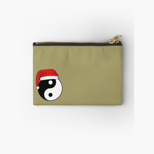 Item preview, yin-yang in a santas hat designed and sold by Meandmyshop.