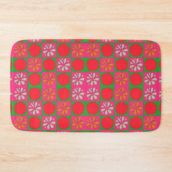 Item preview, Colorful Retro Trendy Botanical Pattern designed and sold by H G  Designs.