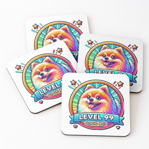 Item preview, Level 99 Good Boi: Pomeranian Power designed and sold by HopeLoom.