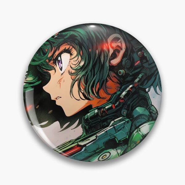 Item preview, Futuristic Robotic Mech Anime Girl designed and sold by bubblegoth.