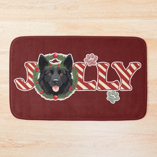 Item preview, Jolly Christmas - Croatian Sheepdog & Mudi Nose Edition designed and sold by GoodyPaws.