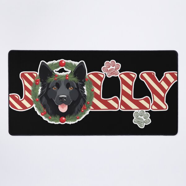 Item preview, Jolly Christmas - Croatian Sheepdog & Mudi Nose Edition designed and sold by GoodyPaws.