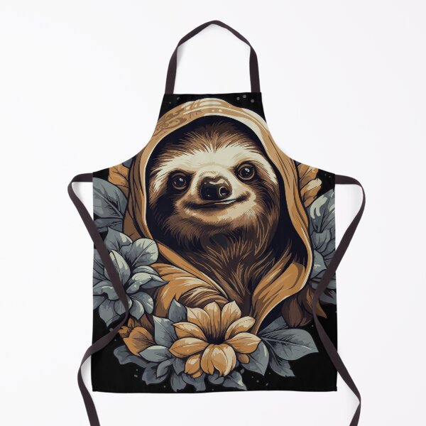 Item preview, Cool sloth with flowers designed and sold by drizzd.