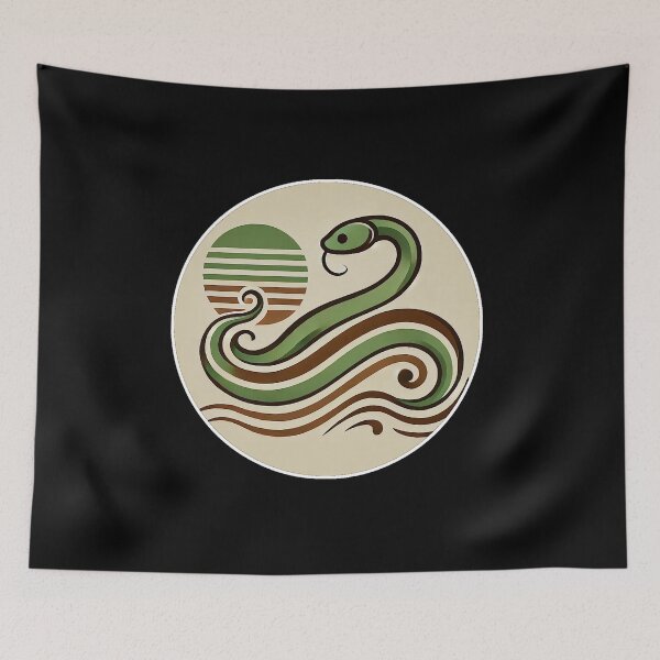 Item preview, Abstract Snake – Wood Element designed and sold by lAnJefurtifeu.