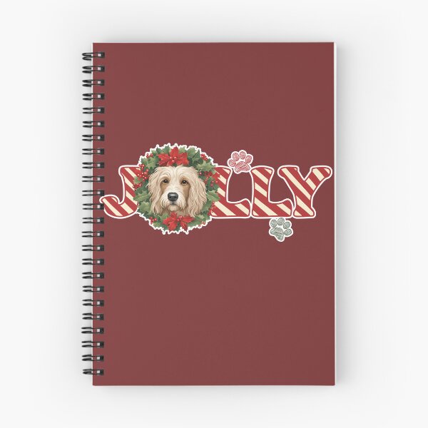 Item preview, Jolly Christmas - Catalan Sheepdog Nose Edition designed and sold by GoodyPaws.