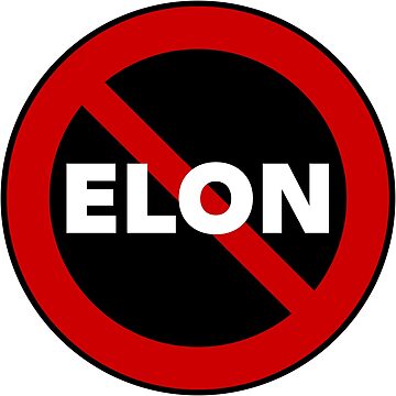 Vorschaubild zum Design KEIN ELON! Runder Anti-Elon Musk-Autoaufkleber für Tesla-Besitzer! Sticker von MiaSky Fox