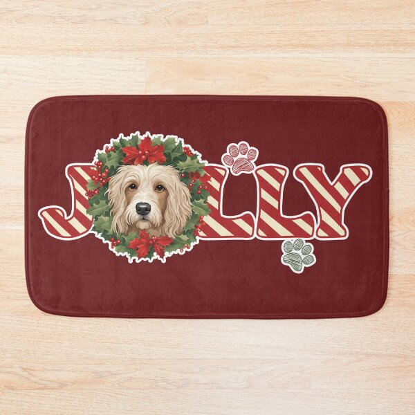 Item preview, Jolly Christmas - Catalan Sheepdog Nose Edition designed and sold by GoodyPaws.