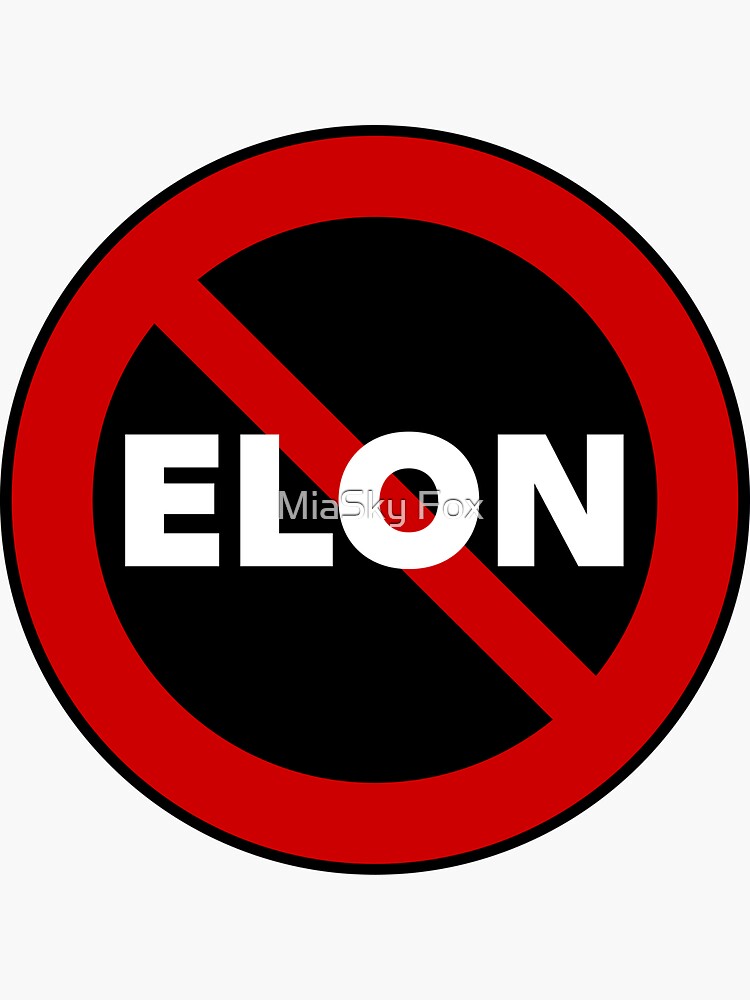 Thumbnail 3 von 3, Sticker, KEIN ELON! Runder Anti-Elon Musk-Autoaufkleber für Tesla-Besitzer! Sticker designt und verkauft von Wanyuzhao.