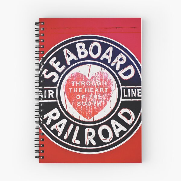 Item preview, Vintage Seaboard Railroad Sign Art Print - Engine 209 "Through the Heart of the South" designed and sold by FraireDesign.