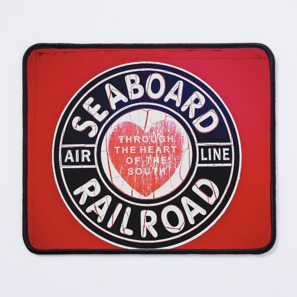 Item preview, Vintage Seaboard Railroad Sign Art Print - Engine 209 "Through the Heart of the South" designed and sold by FraireDesign.