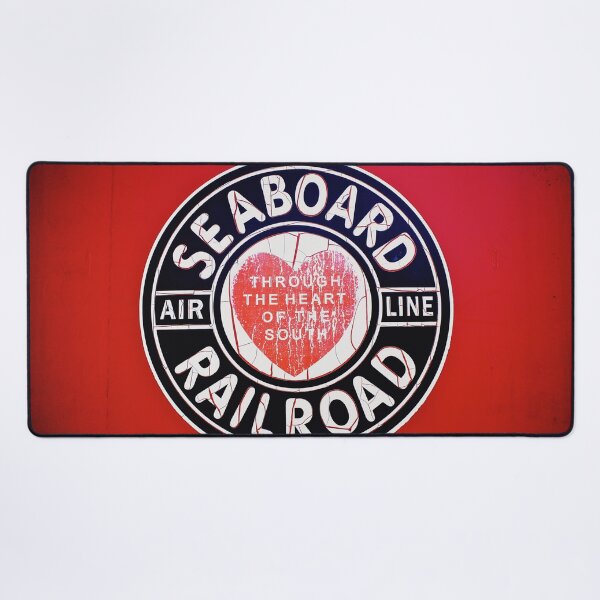 Item preview, Vintage Seaboard Railroad Sign Art Print - Engine 209 "Through the Heart of the South" designed and sold by FraireDesign.
