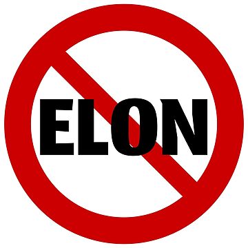 Vorschaubild zum Design KEIN ELON! Runder Anti-Elon Musk-Autoaufkleber für Tesla-Besitzer! Sticker von MiaSky Fox