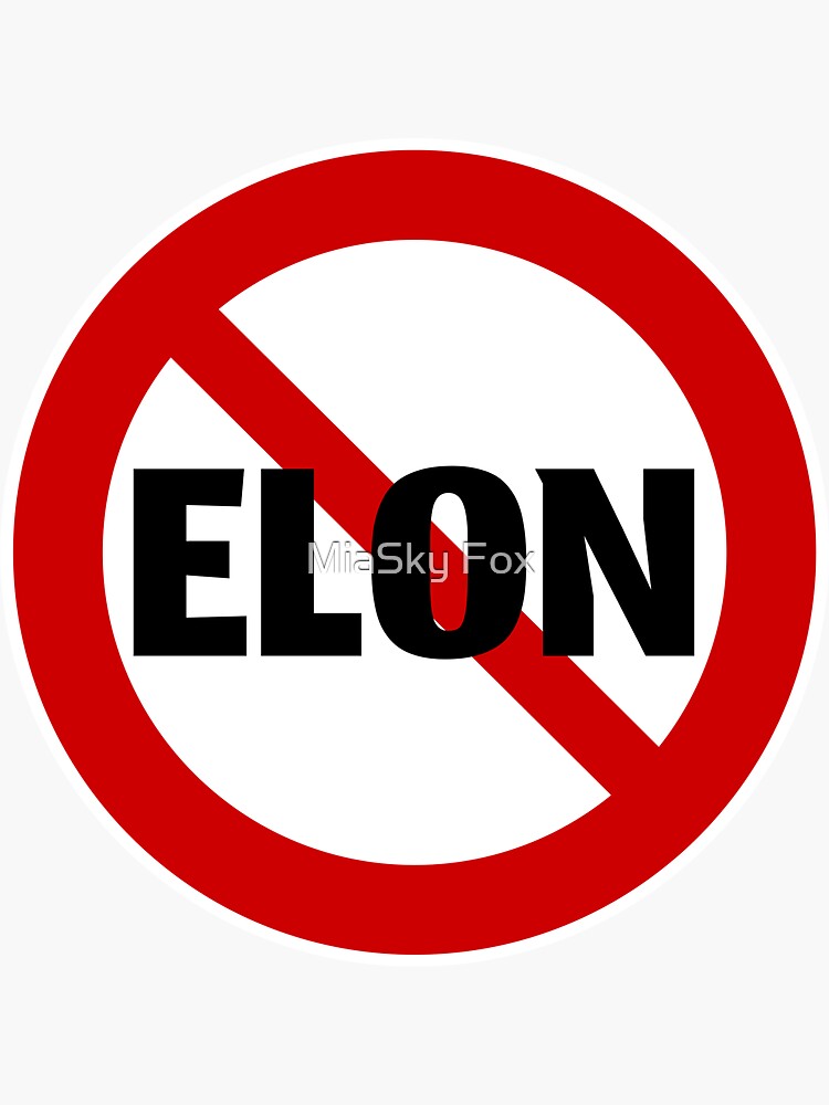 Thumbnail 3 von 3, Sticker, KEIN ELON! Runder Anti-Elon Musk-Autoaufkleber für Tesla-Besitzer! Sticker designt und verkauft von Wanyuzhao.