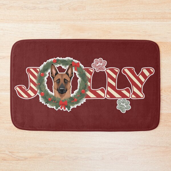 Item preview, Jolly Christmas - Malinois Nose Edition designed and sold by GoodyPaws.