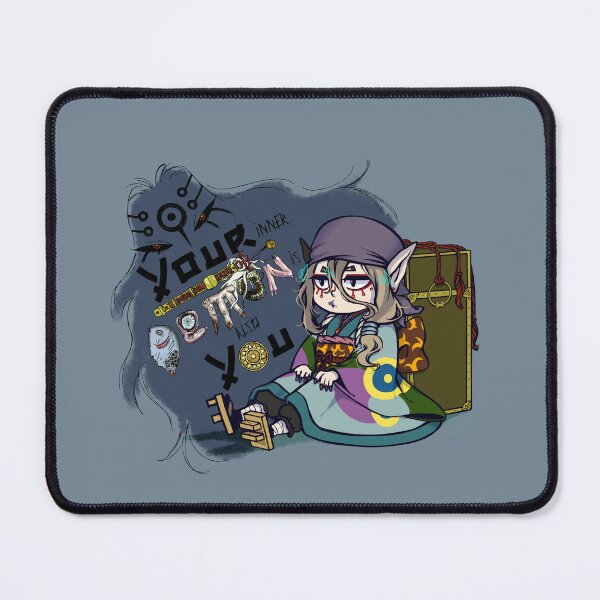 Item preview, Cute Ri Kusuriuri with disgusting demon letters (version 01) designed and sold by Zaa.
