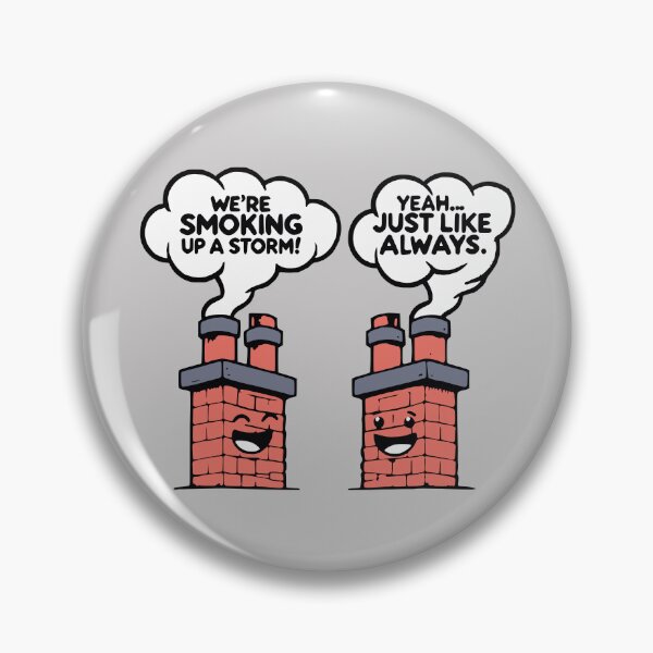 Item preview, Smoking Up a Storm - (Not) Funny Chimneys designed and sold by 2Blue-Dots.