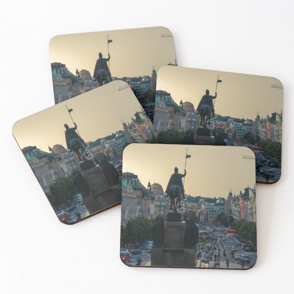 Item preview, Wenceslas Square in Prague, Czech Republic designed and sold by WorldScenery.