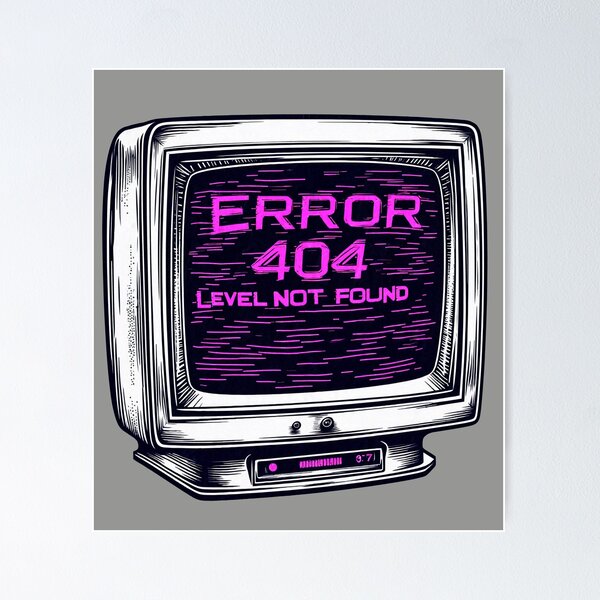 Artikel-Vorschau von Fehler 404: - Glitchy Tech Humor Grafik T-Shirt, designt und verkauft von MartynWestern.