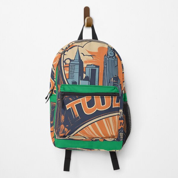 Item preview, Vintage Tulsa T-Shirt Retro Oklahoma Cityscape Design. designed and sold by TrebdoraCrafts.