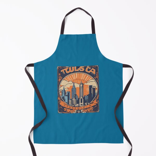 Item preview, Vintage Tulsa T-Shirt Retro Oklahoma Cityscape Design. designed and sold by TrebdoraCrafts.