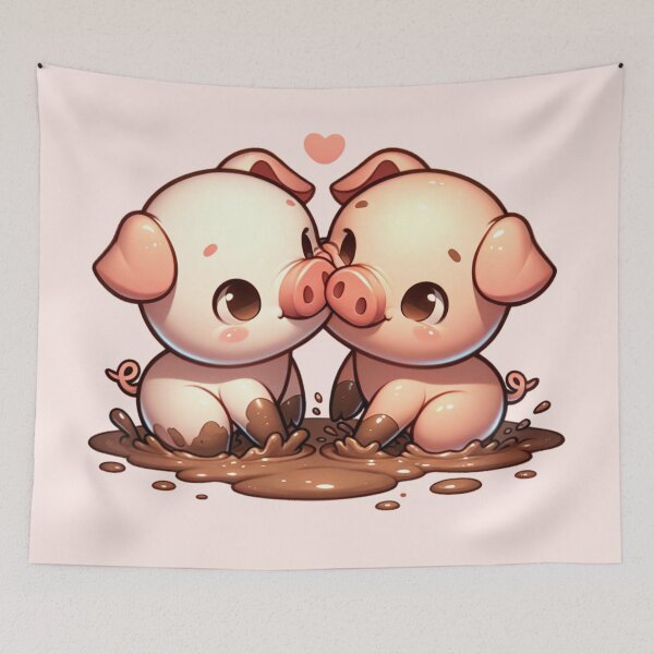 Item preview, Kisses in the Mud designed and sold by BassHeadMomma.