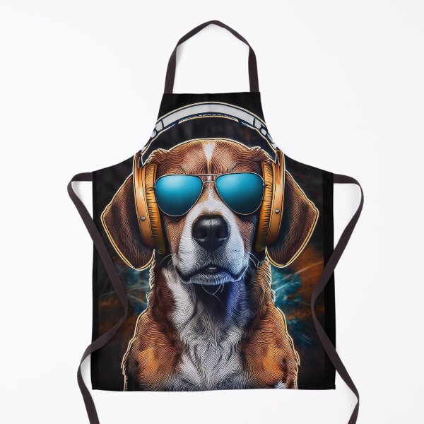 Item preview, Groovy Dog in Headphones and Sunglasses designed and sold by Boxing Kangaroo Retail Company.