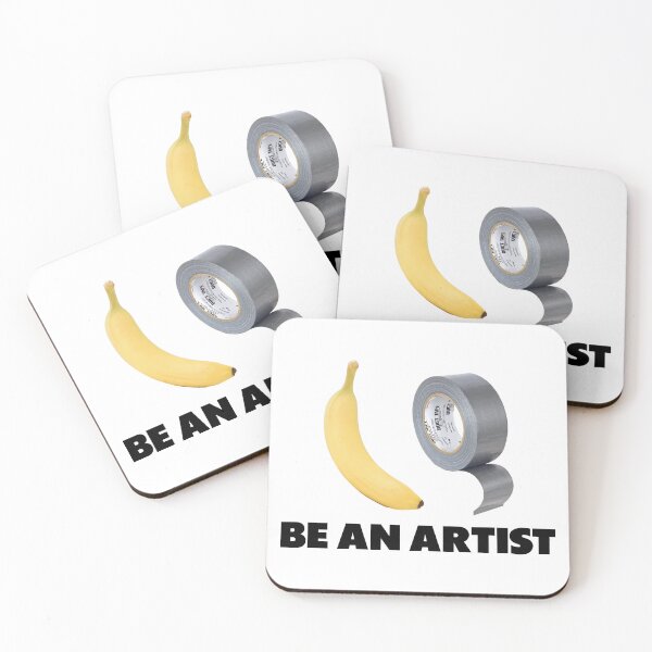 Item preview, Be An Artist - Banana and Duct Tape designed and sold by joshpincus.