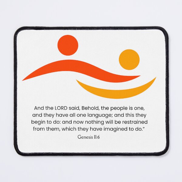 Item preview, Genesis 11:6_Bible Quotes designed and sold by QuotifBible.
