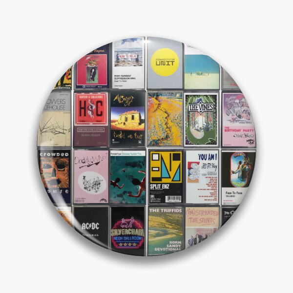 Artikelvorschau, Australische Musik - Best of Australia - Kassettendruck entworfen und verkauft von Mr Mustard Prints.