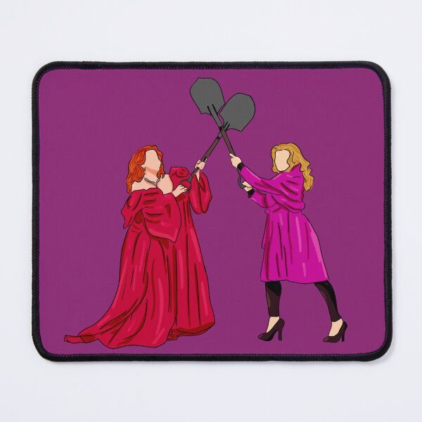 Item preview, Death Becomes Her - Shovel Duel designed and sold by byebyesally.