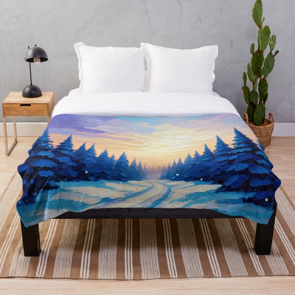 Item preview, Snowy Woodland Trail designed and sold by AJSRPrints.