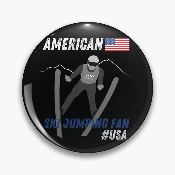 Item preview, SKI JUMPING FAN - american designed and sold by youraircraftart.