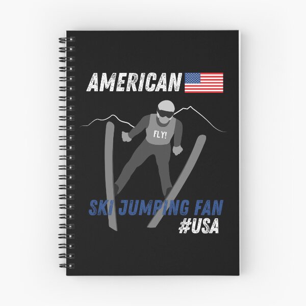 Item preview, SKI JUMPING FAN - american designed and sold by youraircraftart.
