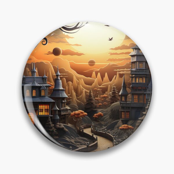 Item preview, Paper Craft - Halloween Town designed and sold by KootenayDesigns.