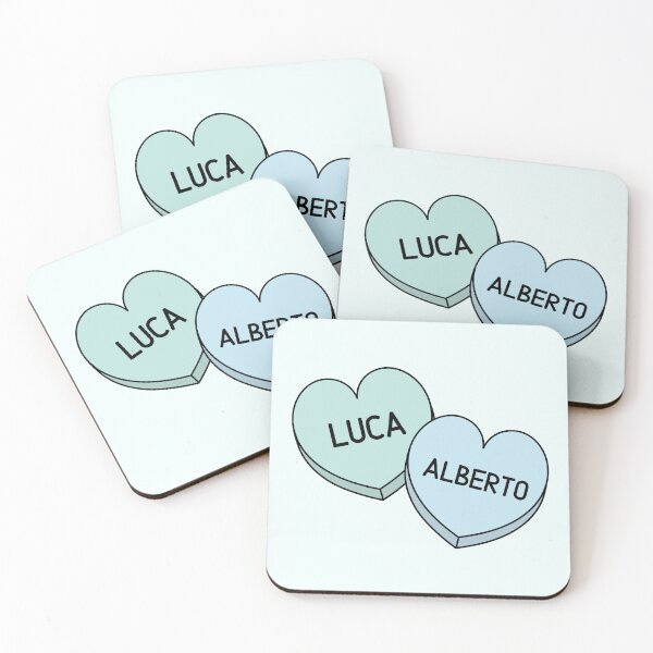 Item preview, Luca and Alberto Candy Hearts designed and sold by humnoo.