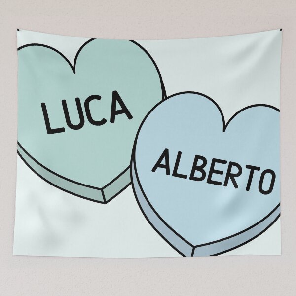 Item preview, Luca and Alberto Candy Hearts designed and sold by humnoo.