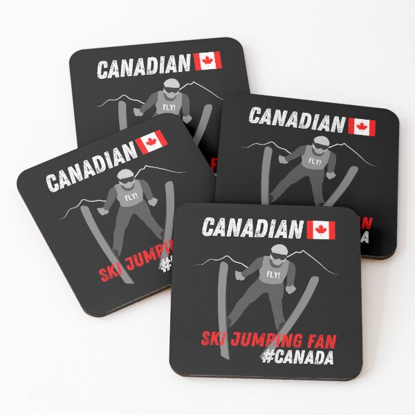 Item preview, SKI JUMPING FAN - canadian designed and sold by youraircraftart.