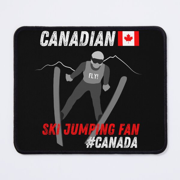 Item preview, SKI JUMPING FAN - canadian designed and sold by youraircraftart.