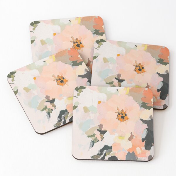 Item preview, Flower Floral Beige Abstract designed and sold by ArtHouseNiklas.