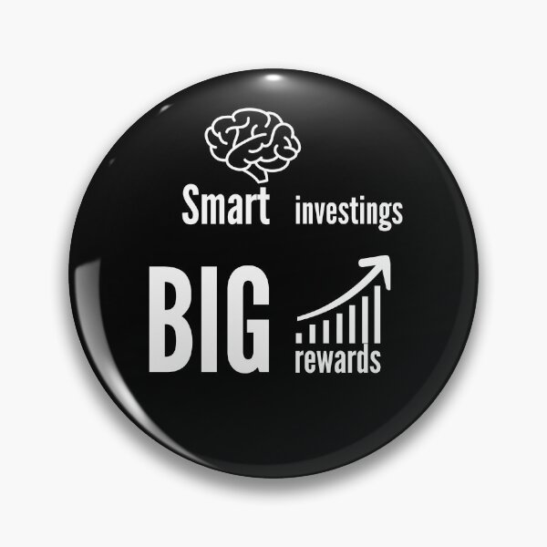 Item preview, Smart Investing, BIG Rewards Financial Design - white designed and sold by VasInd.